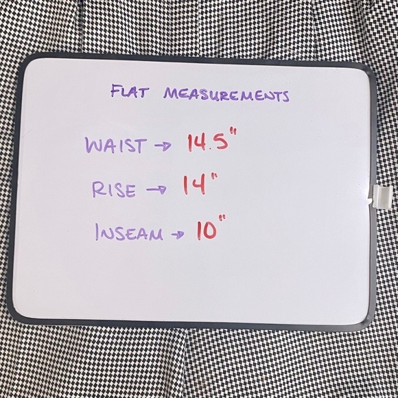 Vintage Authentic Clothing Company Houndstooth High Rise Wide Leg Cutlottes S - Picture 7 of 13